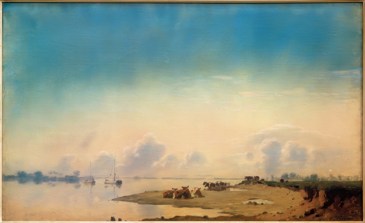 Vista do IJssel de Jan Voerman