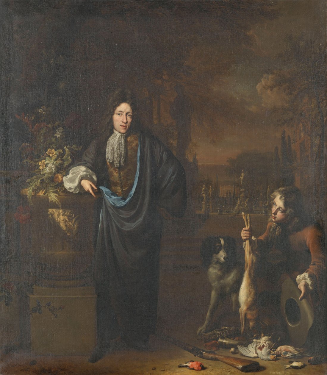Retrato de Silvester van Tongeren de Jan Weenix