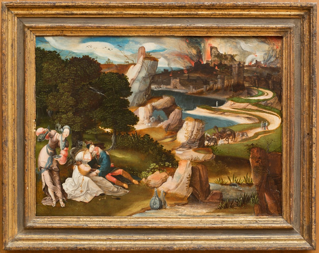 Ló e as suas filhas de Jan Wellens de Cock