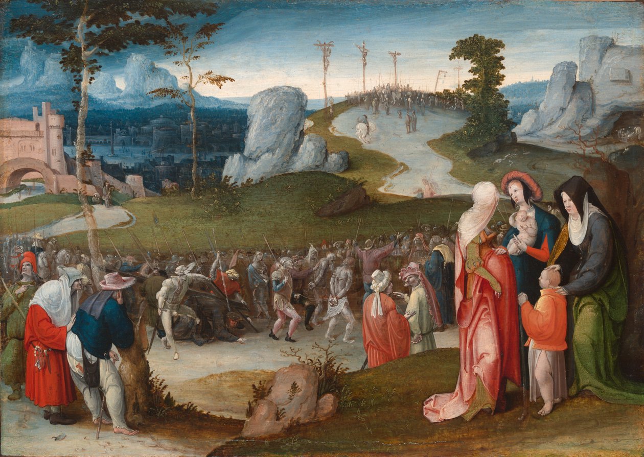 A procissão ao Calvário de Jan Wellens de Cock