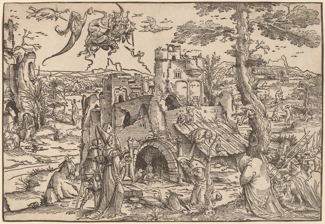 A tentação de Santo António de Jan Wellens de Cock