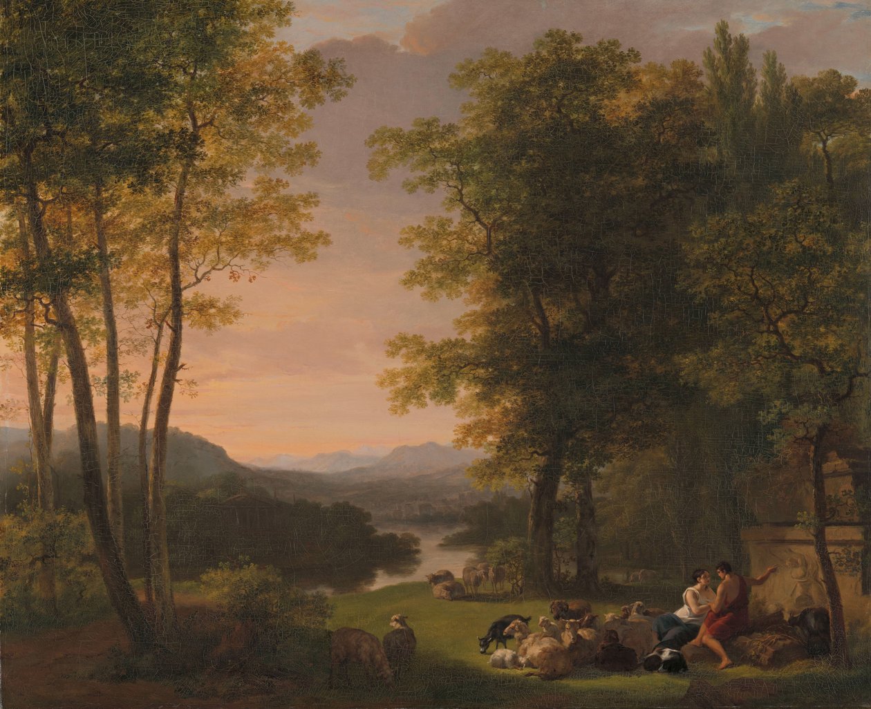 Paisagem Arcádia de Jan Willem Pieneman