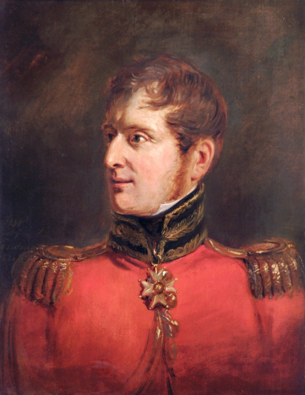 Marechal de Campo Lord Fitzroy James Henry Somerset de Jan Willem Pieneman