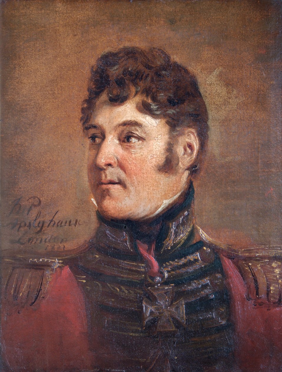 General Sir Colin Halkett (óleo sobre tela) de Jan Willem Pieneman