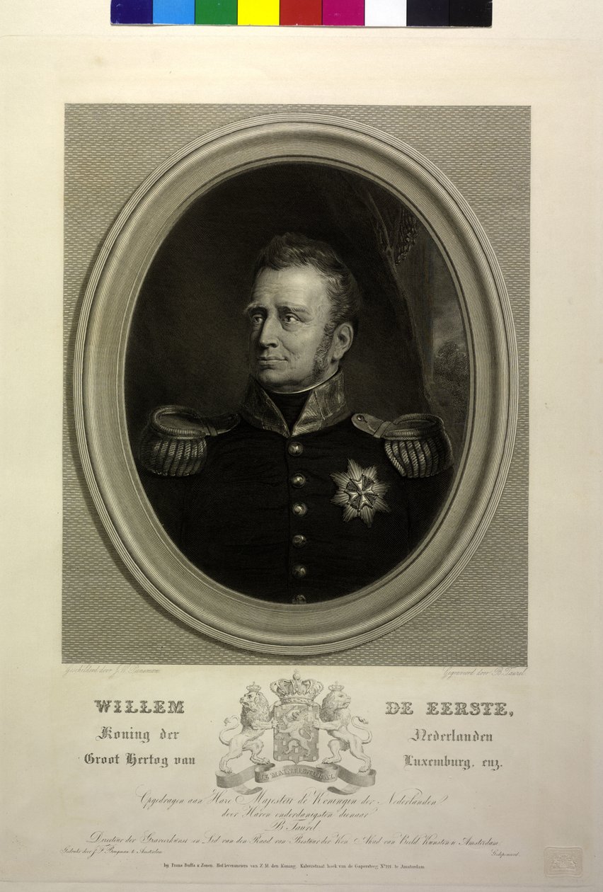 Rei dos Países Baixos Guilherme I de Jan Willem Pieneman