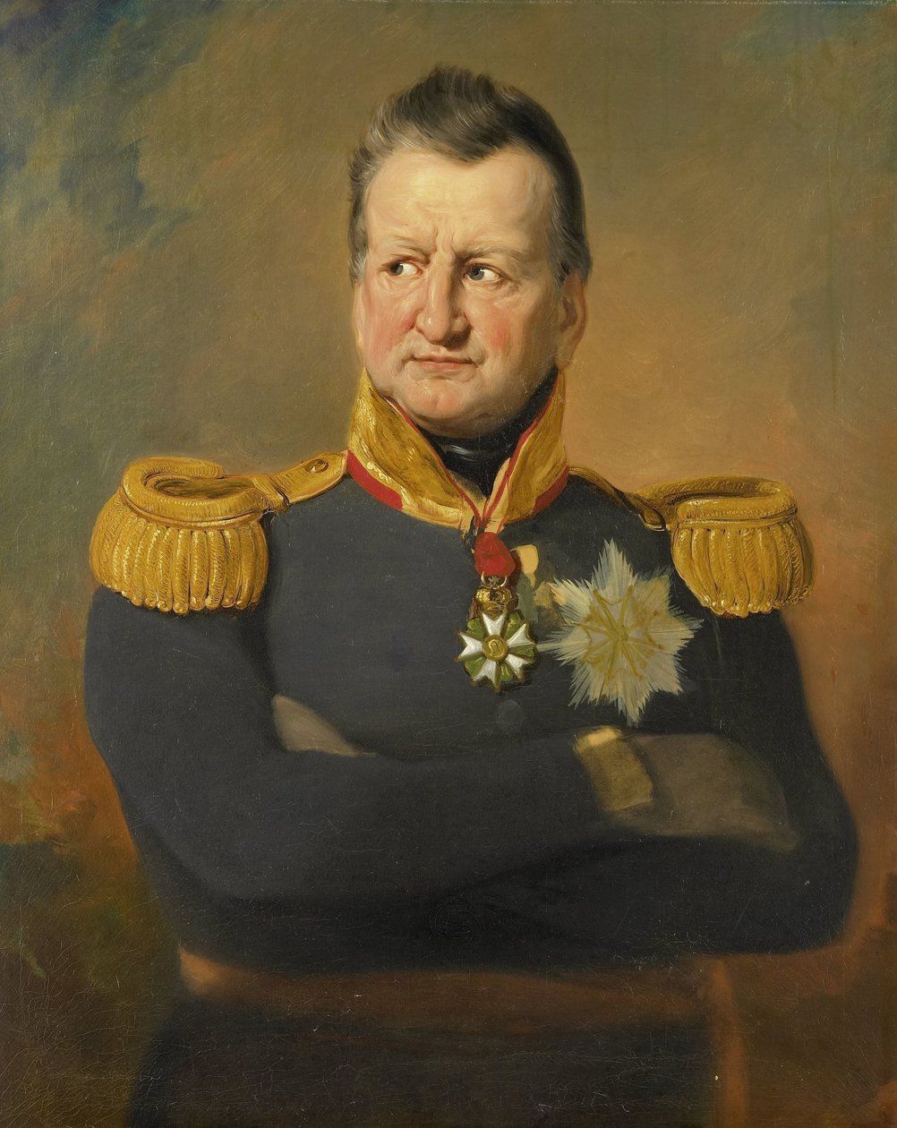 Retrato do Barão David Hendrik Chassé, Tenente-General de Jan Willem Pieneman