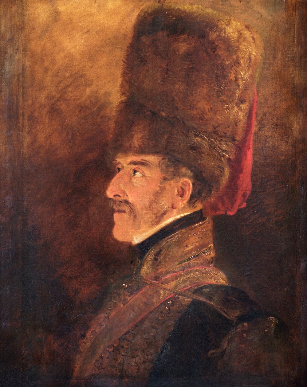 Retrato do Marechal de Campo Henry William Paget, 1º Marquês de Anglesey, soldado britânico, 1821.    de Jan Willem Pieneman