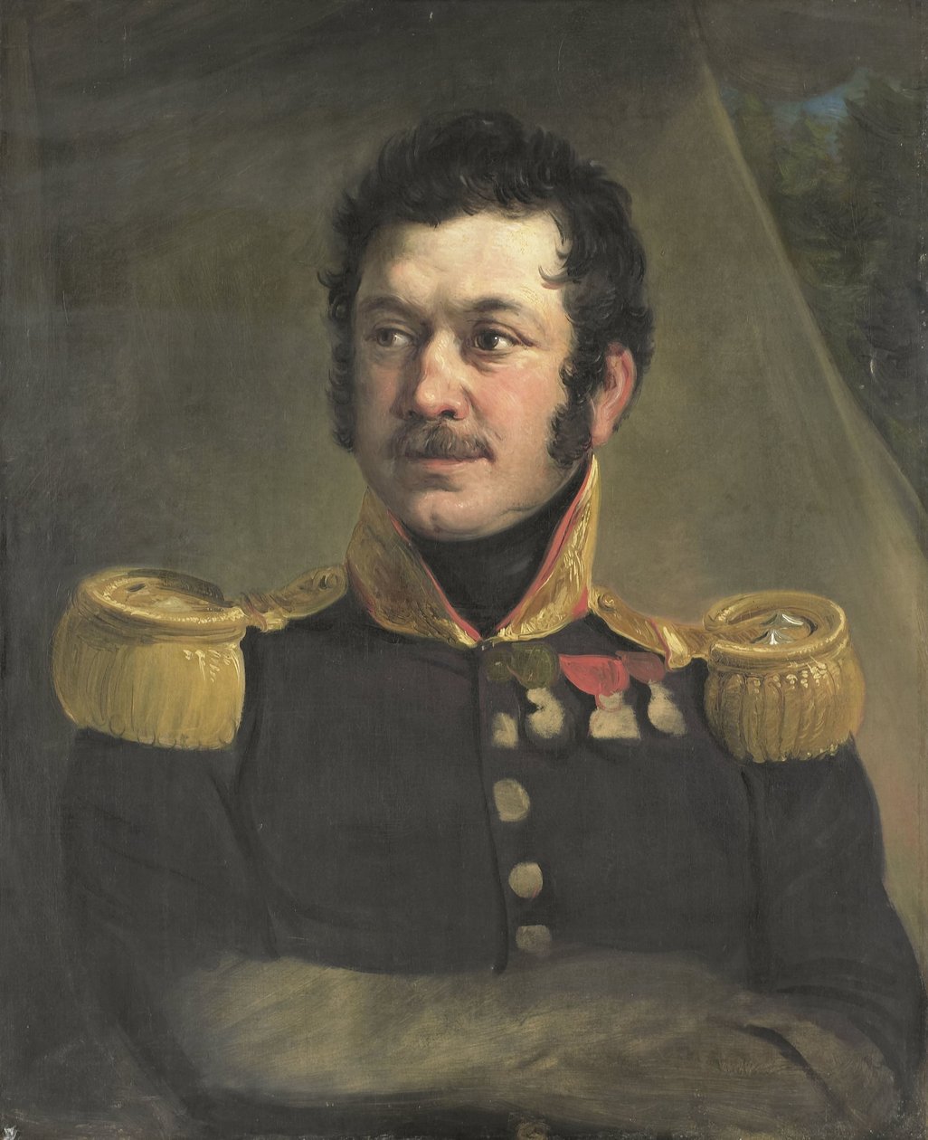 Retrato do tenente-general Frederik Knotzer de Jan Willem Pieneman