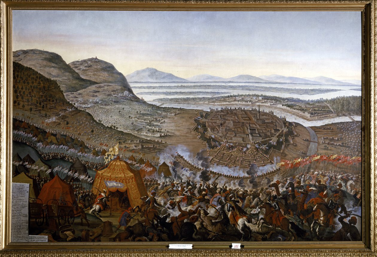 GUERRA ÁUSTRIA-TURQUIA: O cerco de Viena de Jan Wyck