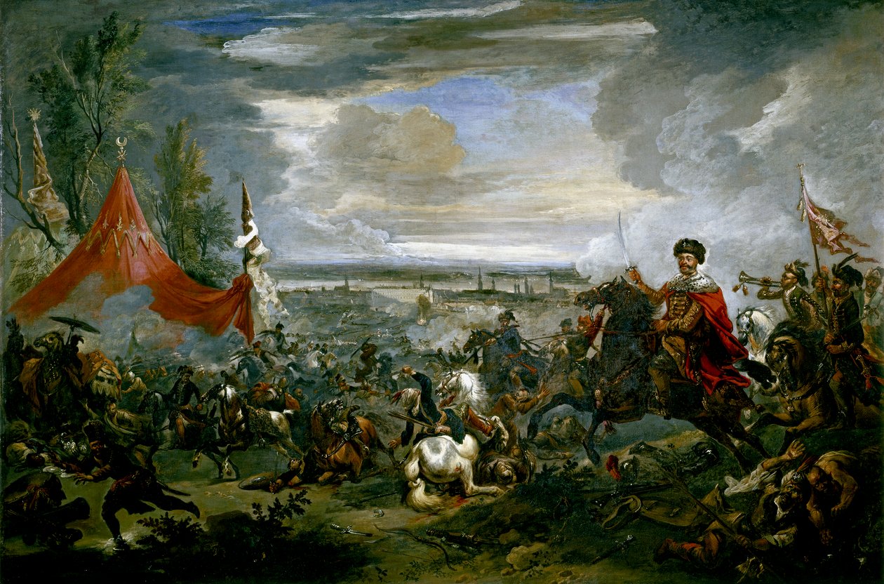 GUERRA ÁUSTRIA-TURQUIA: O cerco de Viena de Jan Wyck