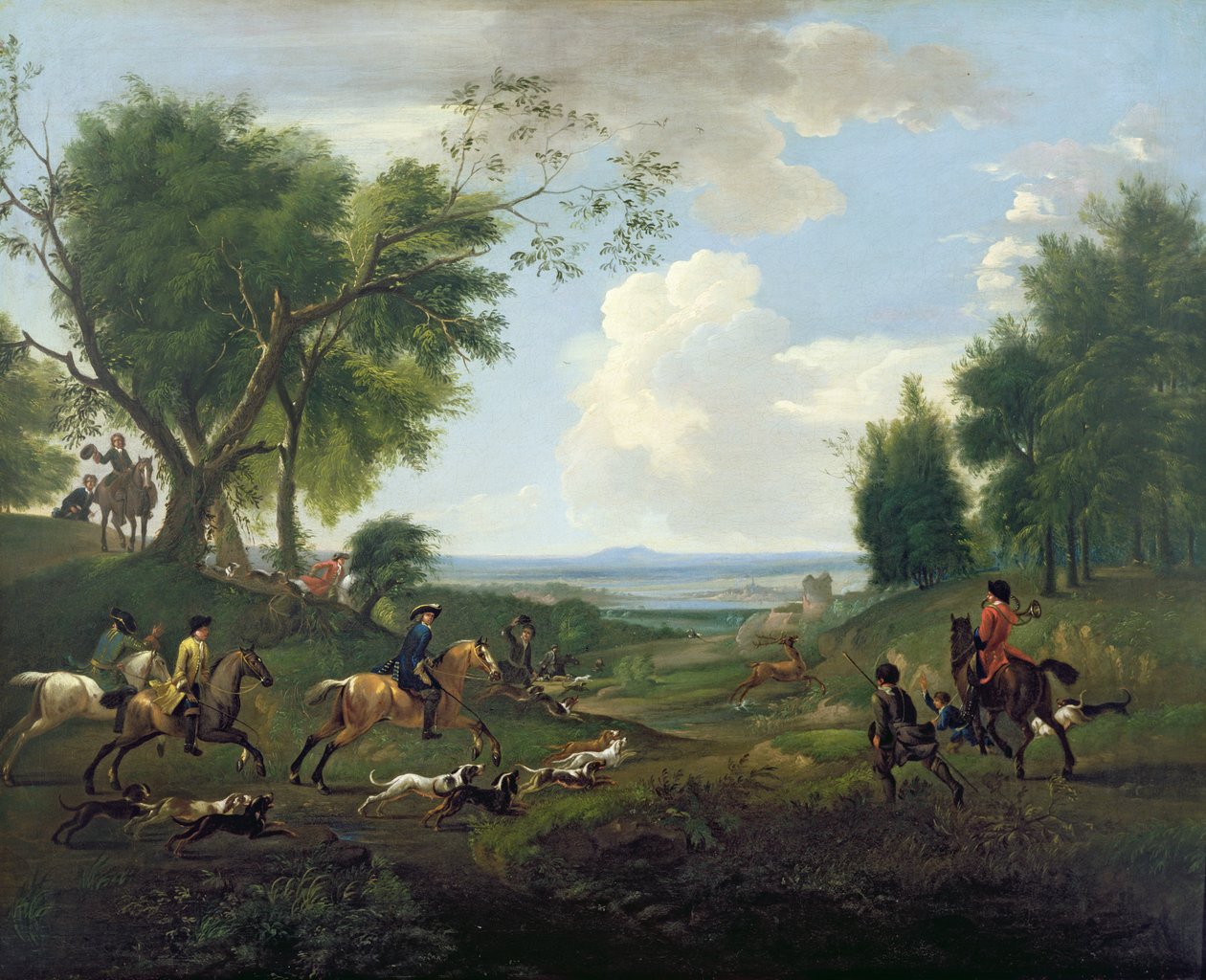 Cena de caça de Jan Wyck