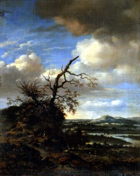 Paisagem Extensiva do Rio c.1665/1670 de Jan Wiynants