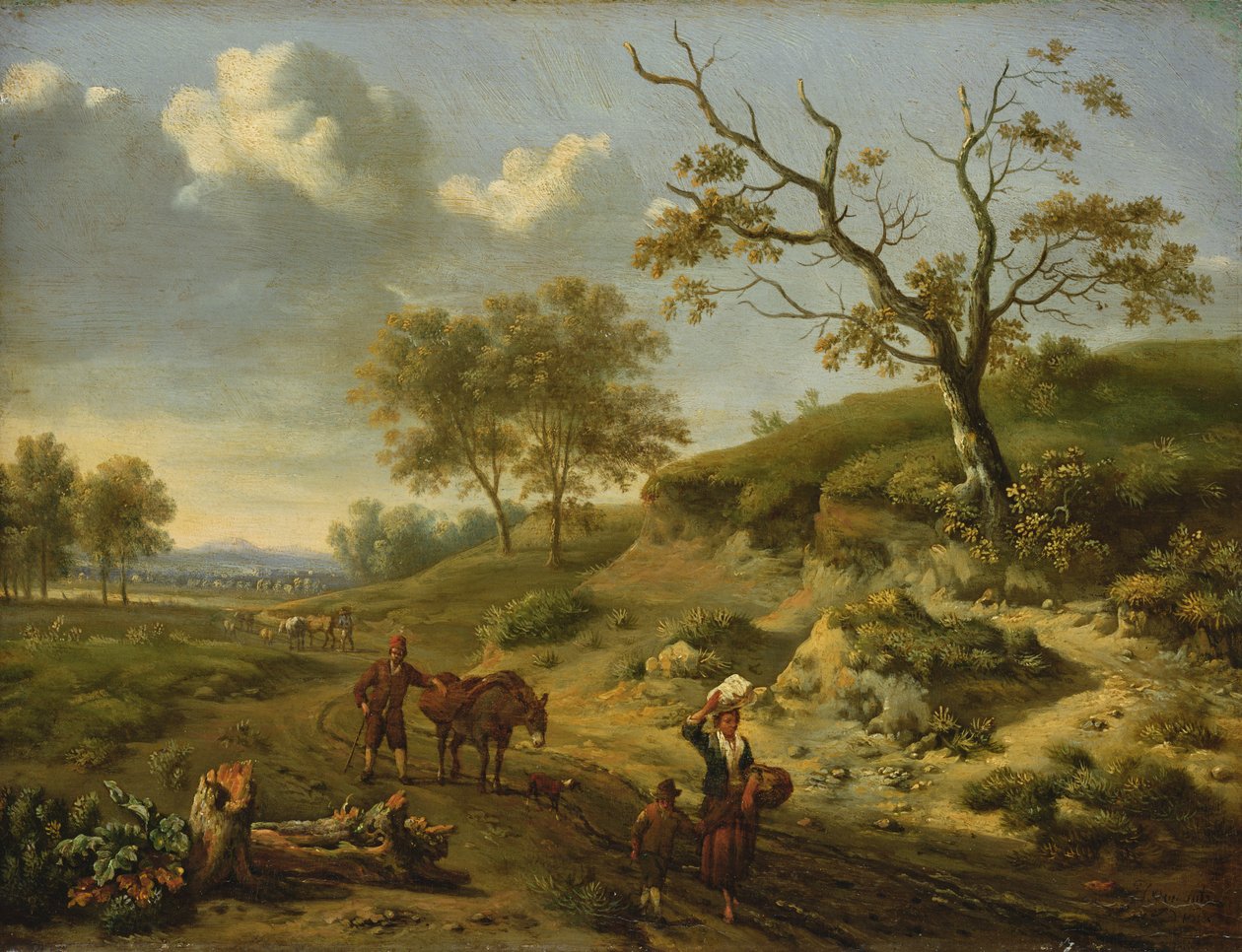 Paisagem, 1659 de Jan Wiynants