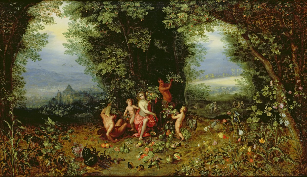 Alegoria da Terra de Jan and Balen, Hendrik van Brueghel