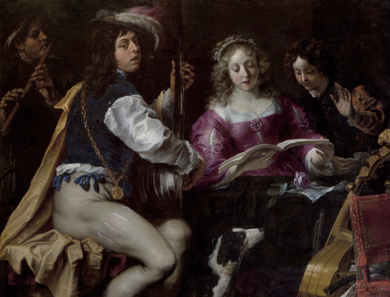 O concerto de Jan attr. to Cossiers