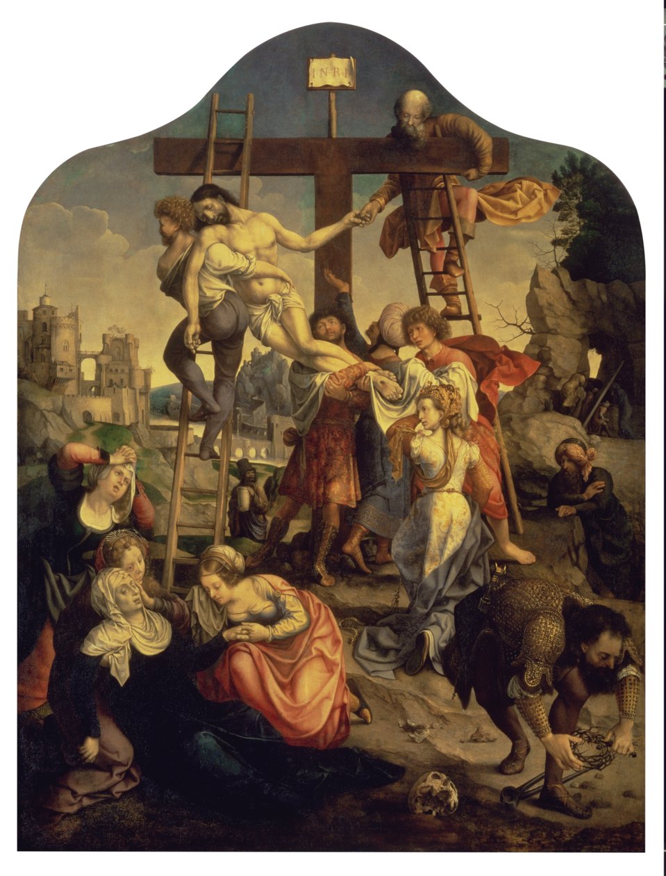 A deposição, c.1520 de Jan Gossaert