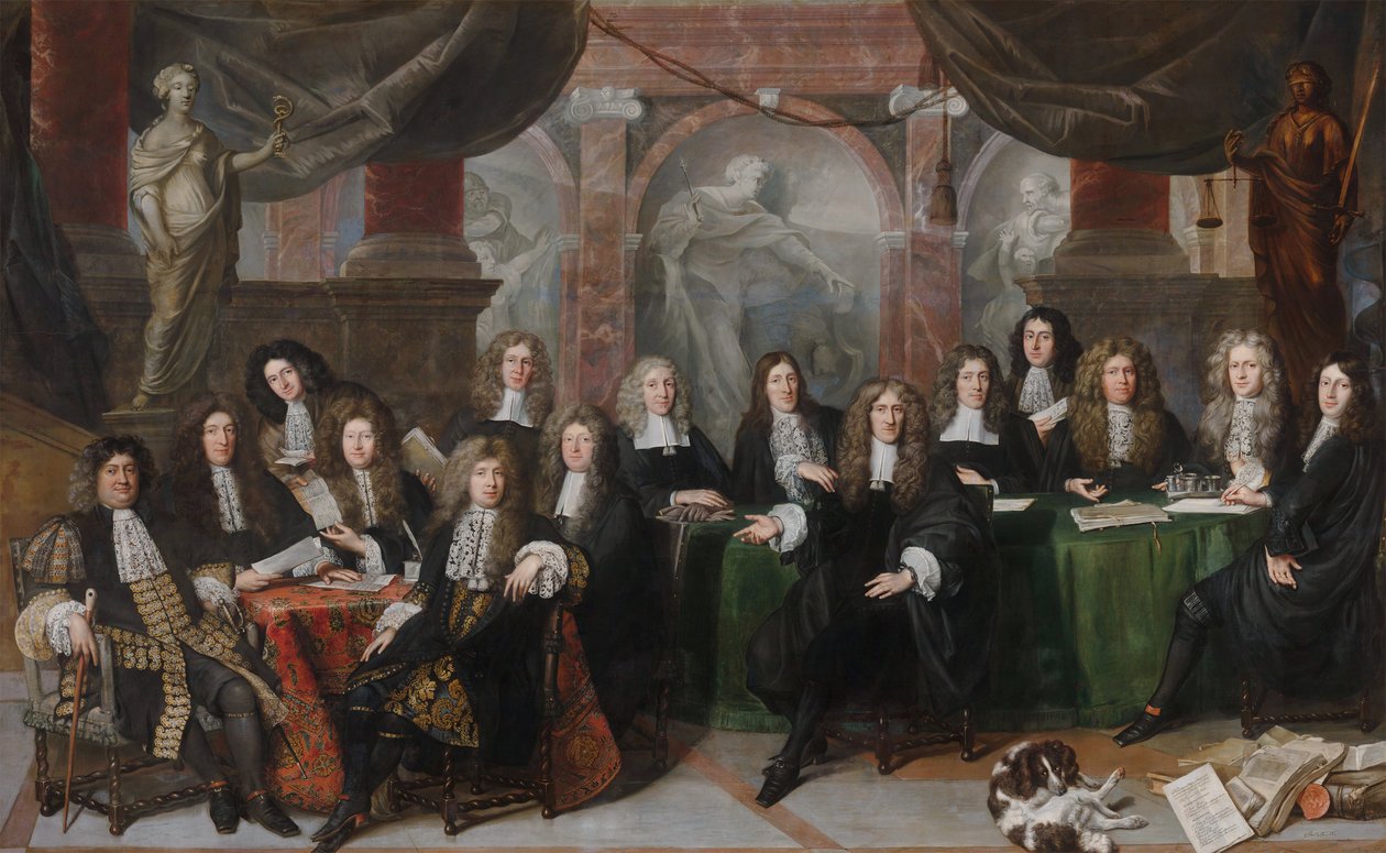 Membros do Magistrado de Haia de Jan de Baen