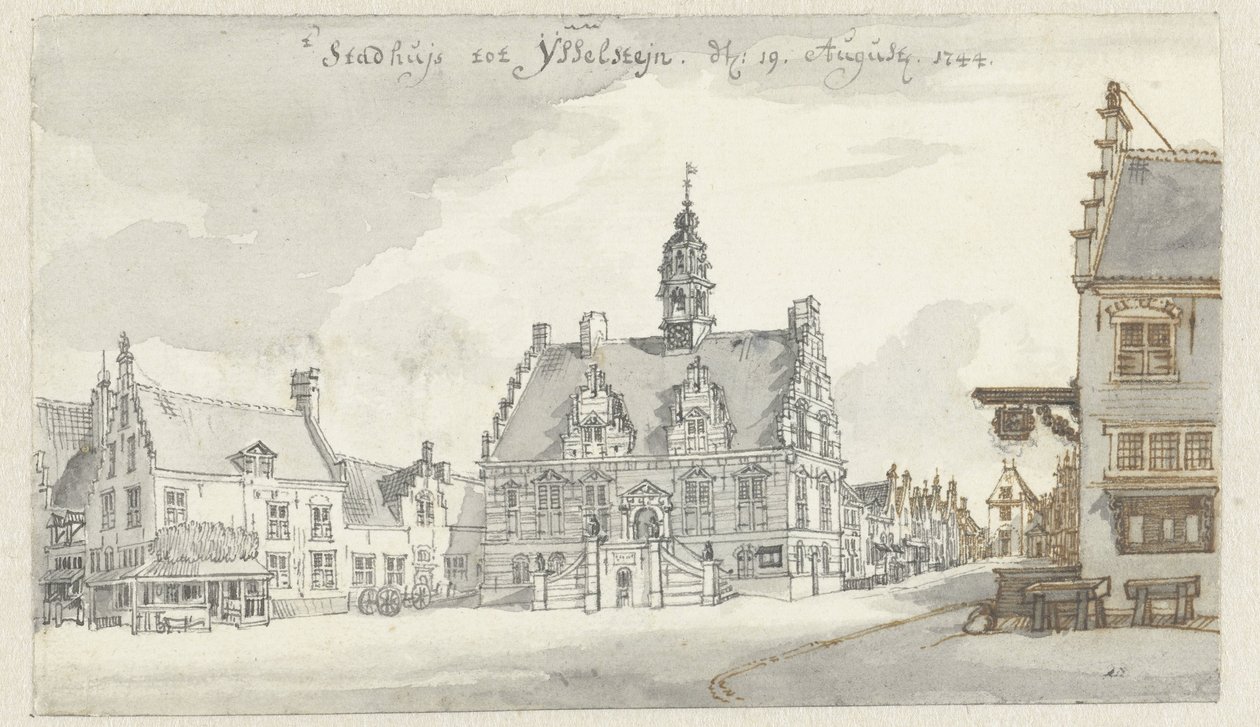 Vista da Câmara Municipal de IJsselstein de Jan de Beijer