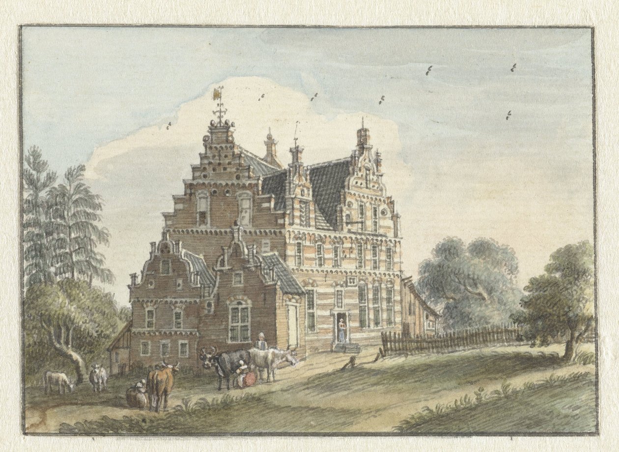 The House Den Dam perto de Zutphen de Jan de Beijer