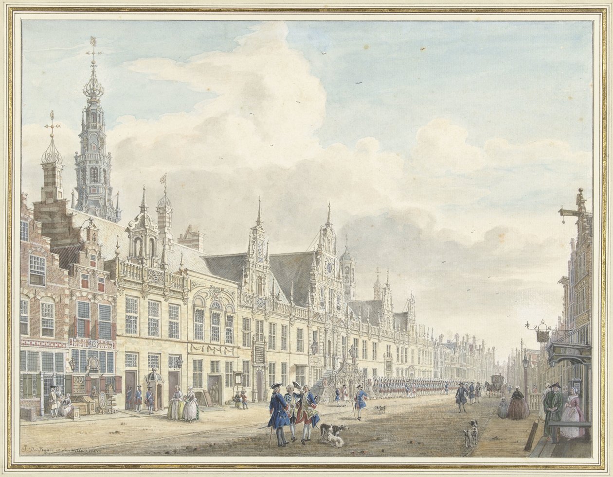 Câmara Municipal de Leiden de Jan de Beijer