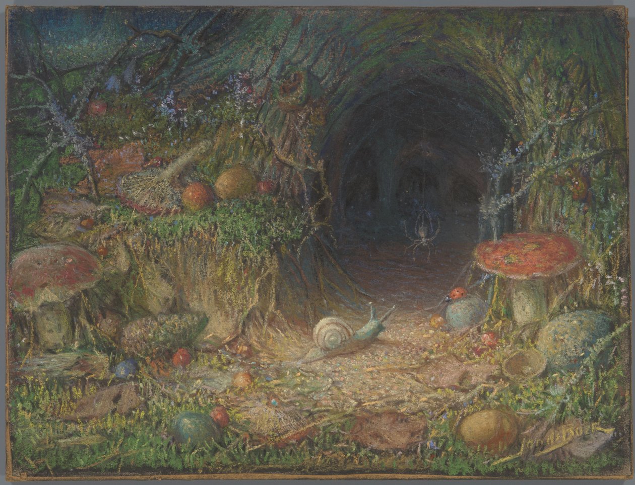 Debaixo da velha árvore de Jan de Boer (signed by artist)