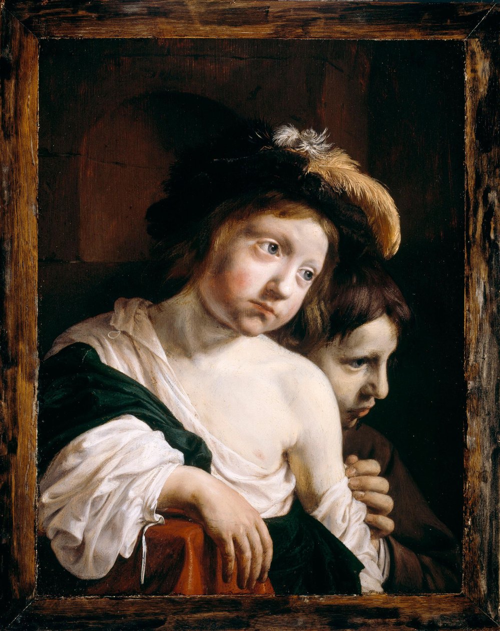 Um grupo de dois rapazes de Jan de Bray