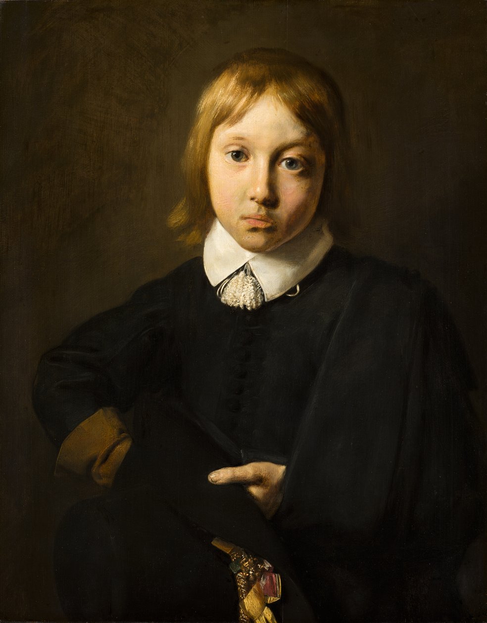 Retrato de um rapaz de seis anos de Jan de Bray