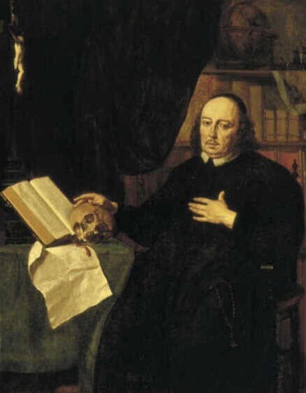 Retrato de um padre de Jan de Bray