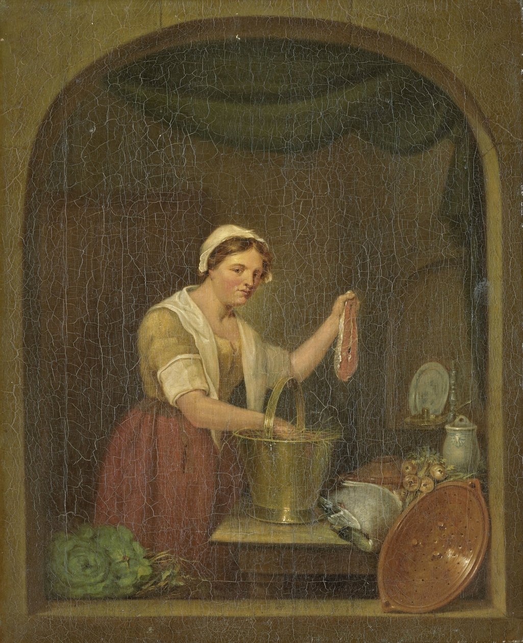 A empregada de cozinha de Jan de Ruyter