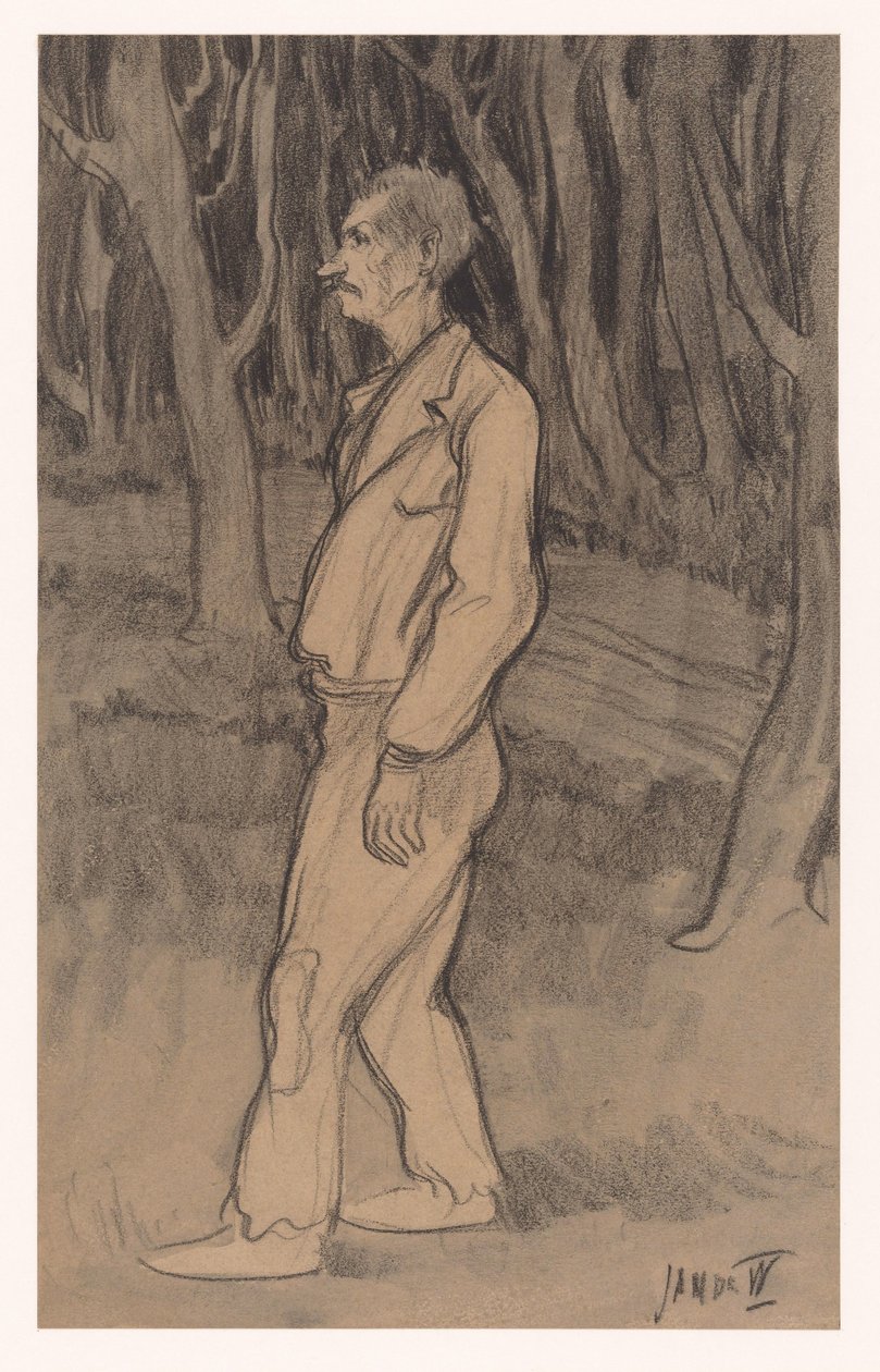 Trabalhador de Jan de Waardt (signed by artist)