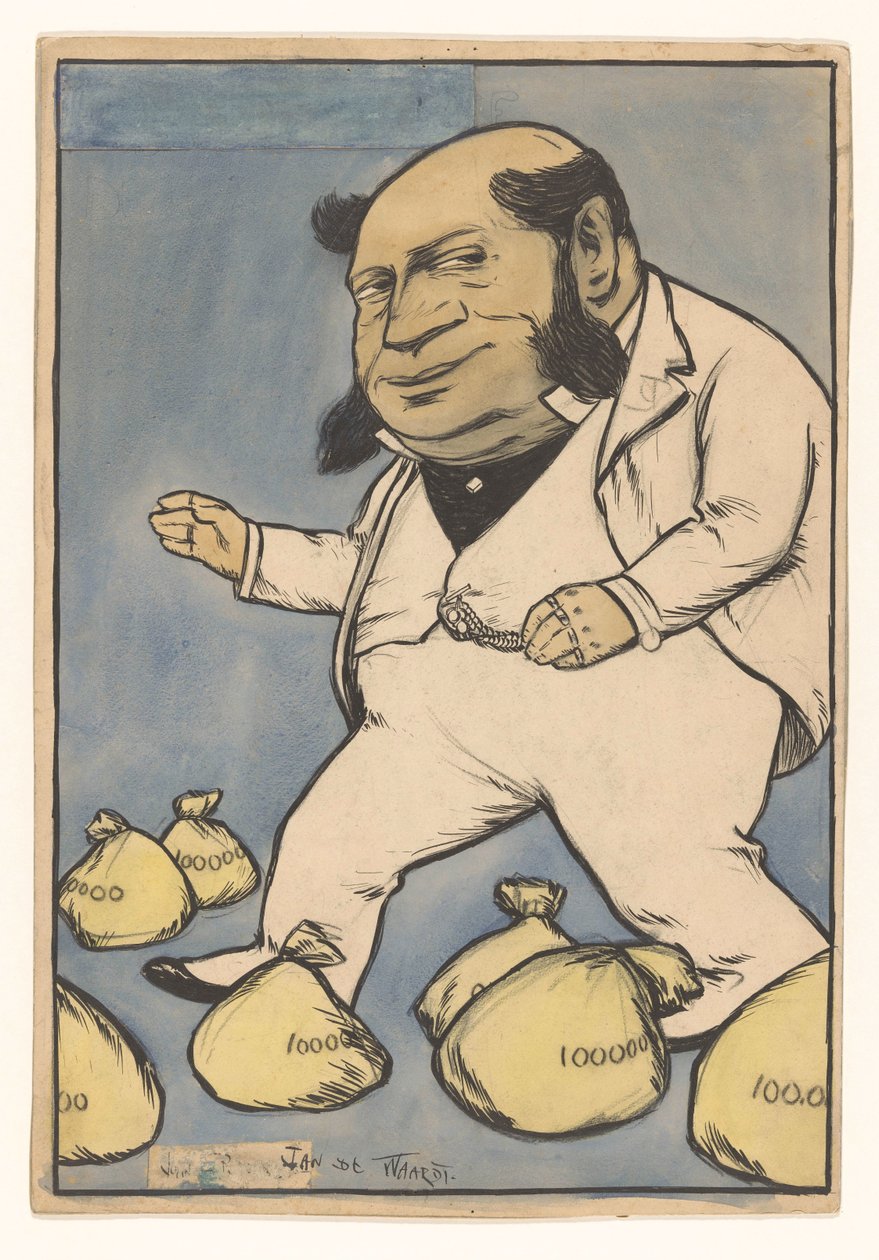 Kapitalista de Jan de Waardt (signed by artist)