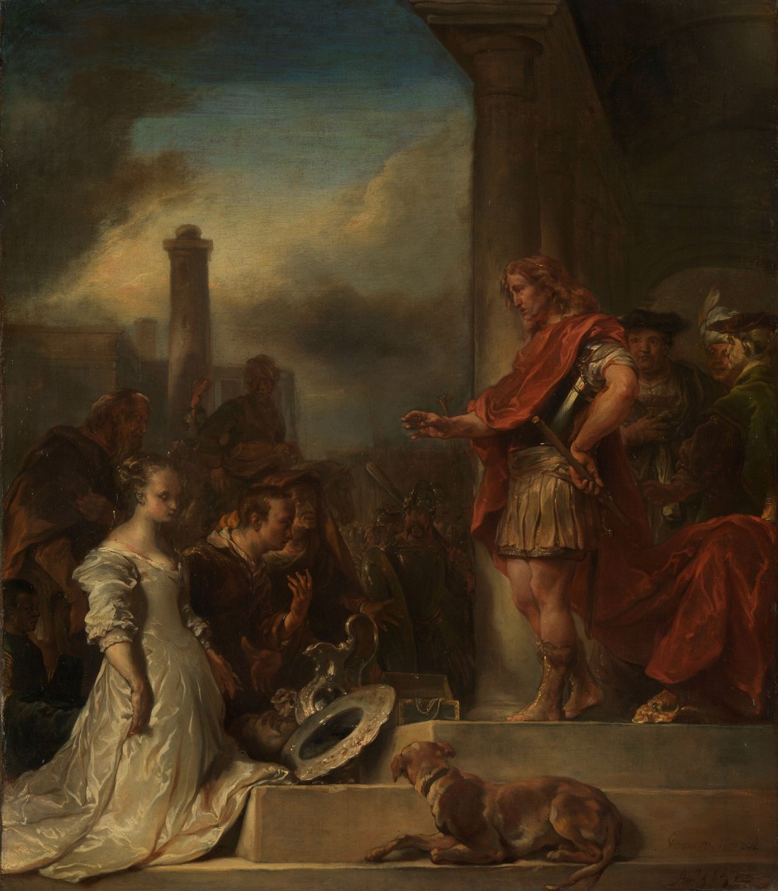 A continência de Cipião de Jan or Joan van Noordt