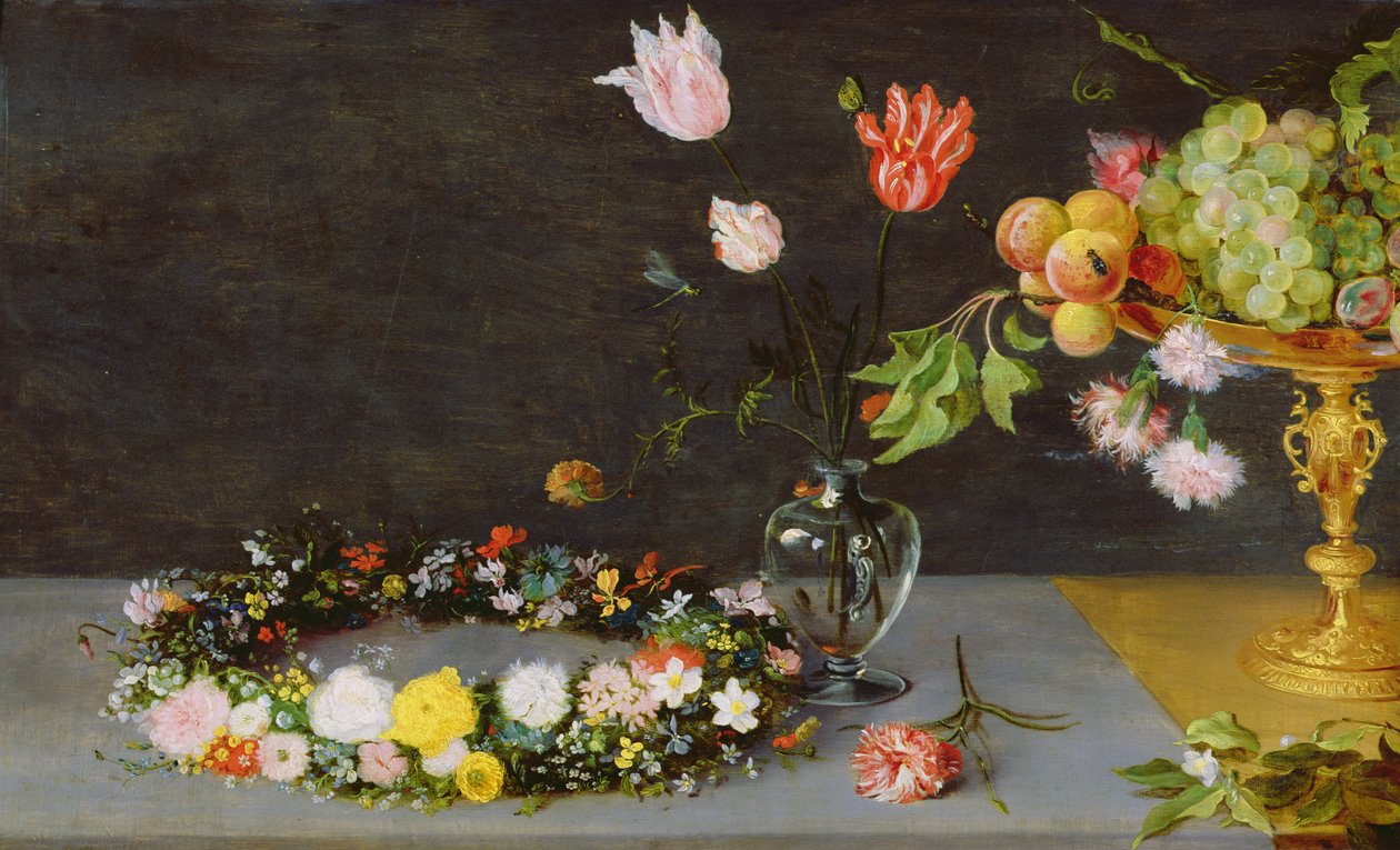 Flores e frutas de Jan the Elder Brueghel