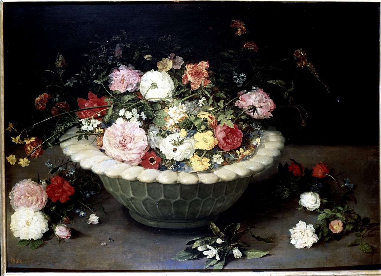 Flores num vaso de Jan the Elder Brueghel