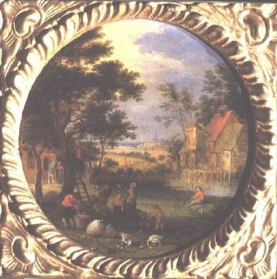 Escolhendo Maçãs de Jan the Elder Brueghel