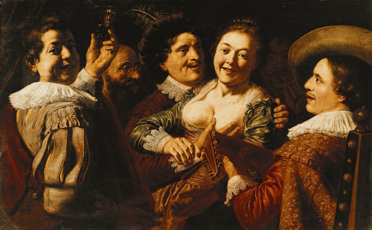 Os cinco sentidos, de Jan the Elder Lievens