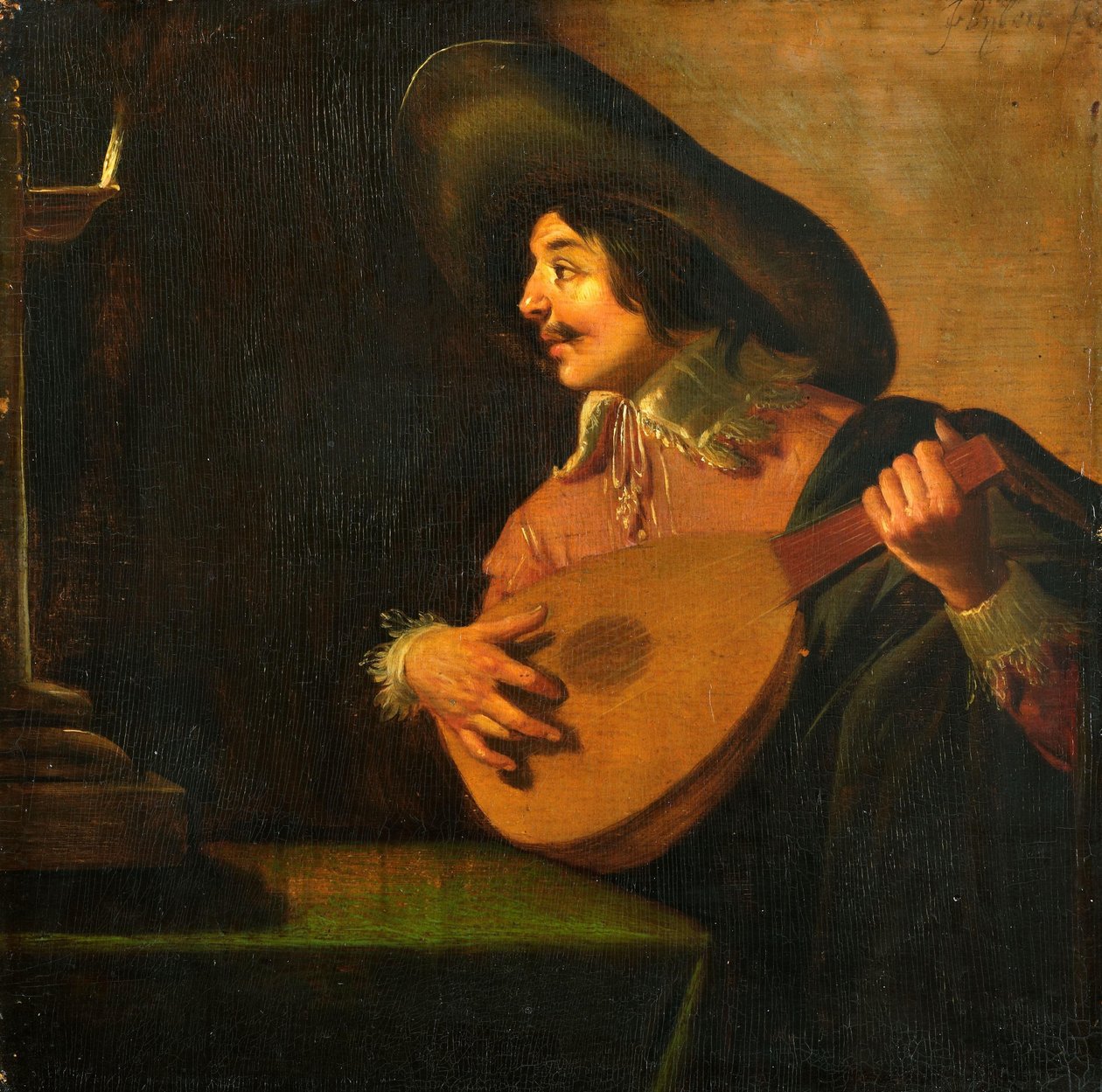 O tocador de alaúde de Jan van Bijlert