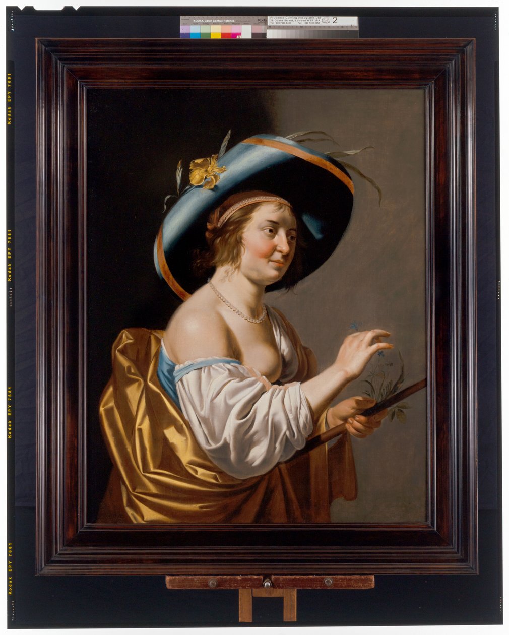 Retrato semifigurado de um pastor de Jan van Bijlert or Bylert