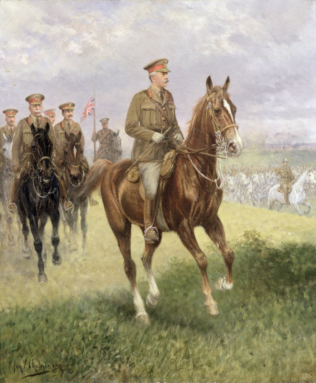 Marechal de Campo Haig (1861-1928) de Jan van Chelminski