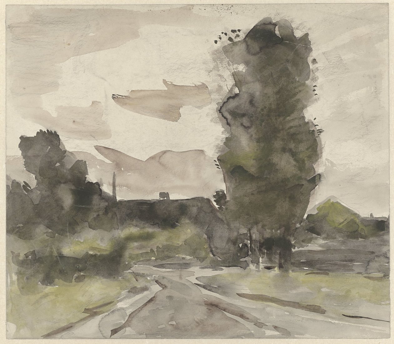 paisagem com estrada de Jan van Essen