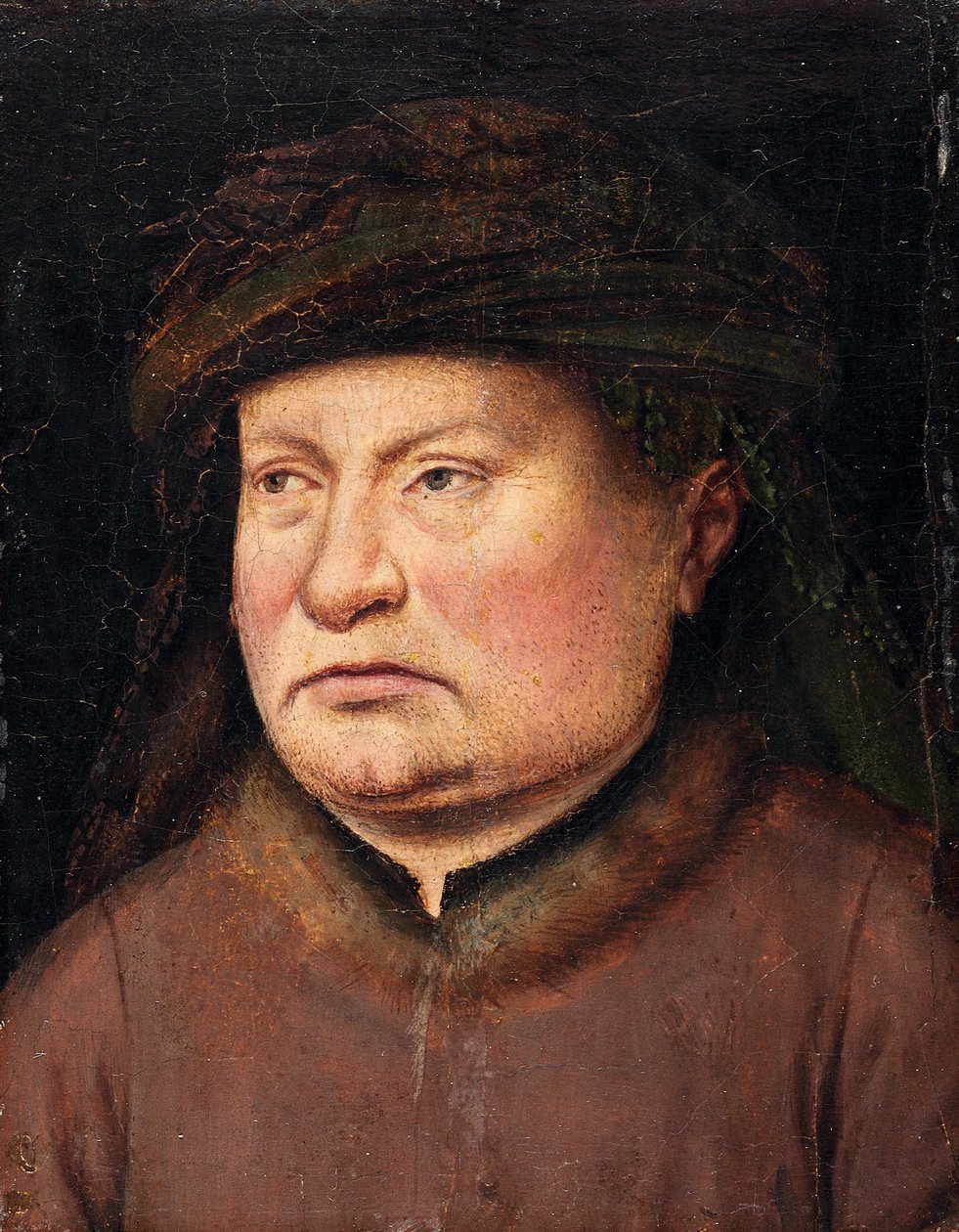 Retrato de um homem de Jan van Eyck