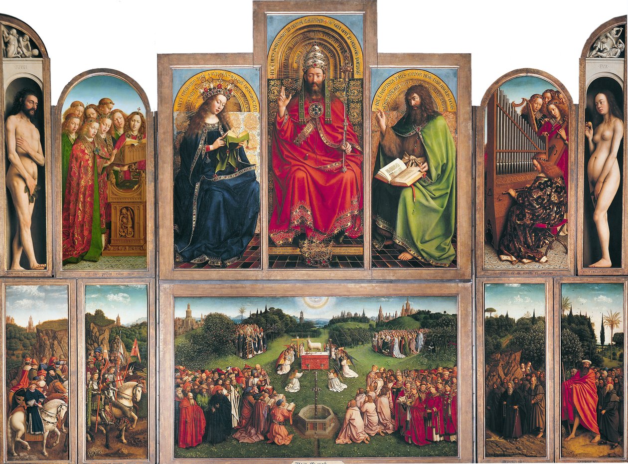 Altar Peça de Gante de Jan van Eyck
