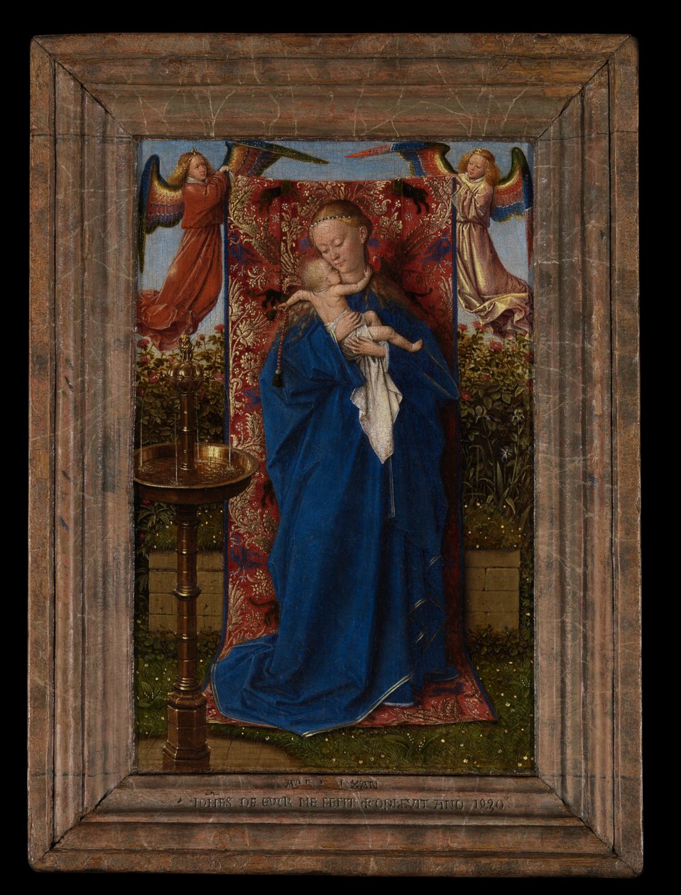 A Madonna na Fonte de Jan van Eyck