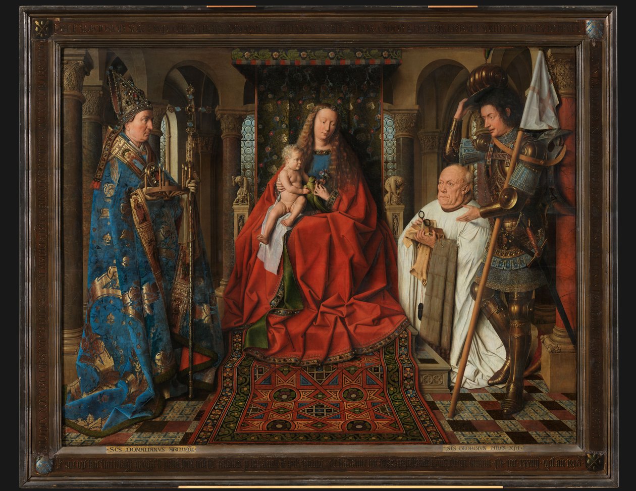 Madonna com o cónego Joris van der Paele de Jan van Eyck