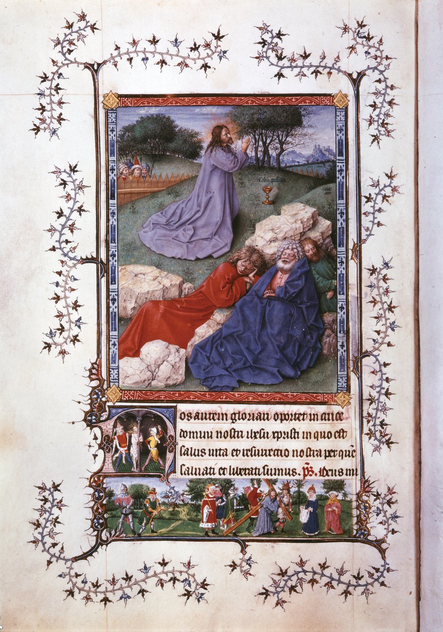 Oração no Monte das Oliveiras de Jan van Eyck