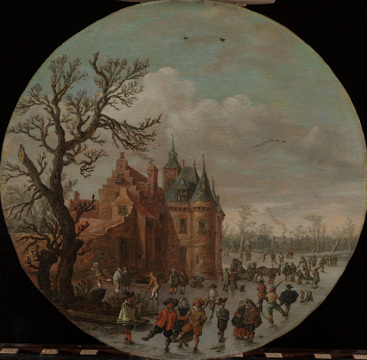 Inverno de Jan van Goyen (signed by artist)