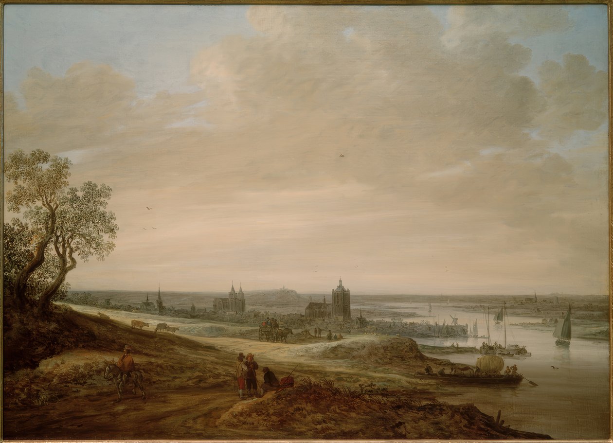 paisagem de Jan van Goyen