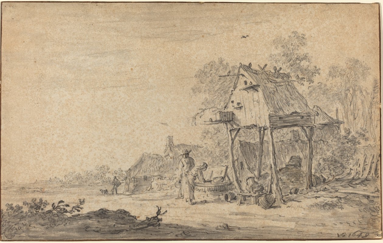 Paisagem do Rio de Jan van Goyen