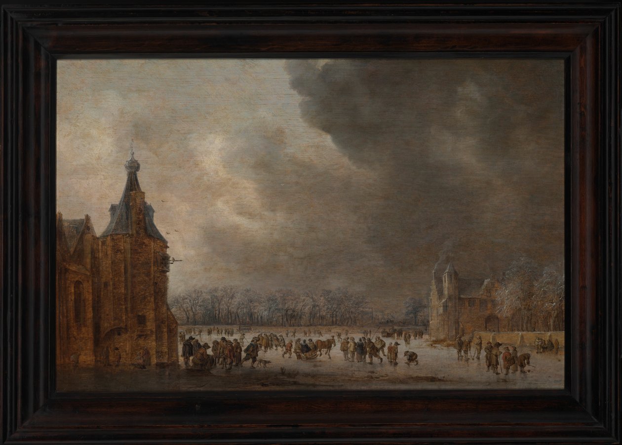 Escorregadia de Jan van Goyen