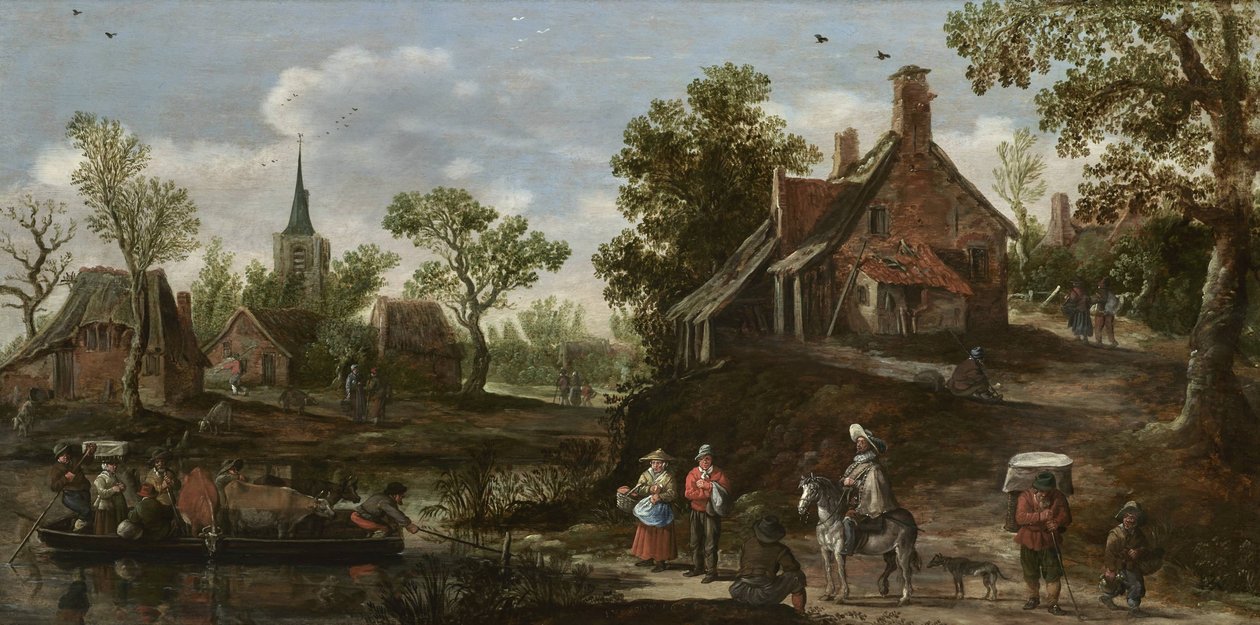O Ferry de Jan van Goyen